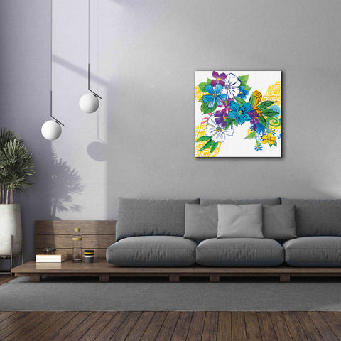 Image of 'Flower Power III' by Mike Schick, Giclee Canvas Wall Art,37x37