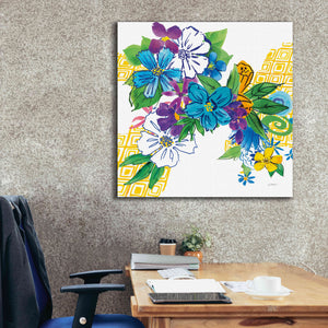 'Flower Power III' by Mike Schick, Giclee Canvas Wall Art,37x37