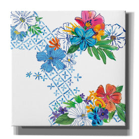 'Flower Power V' by Mike Schick, Giclee Canvas Wall Art
