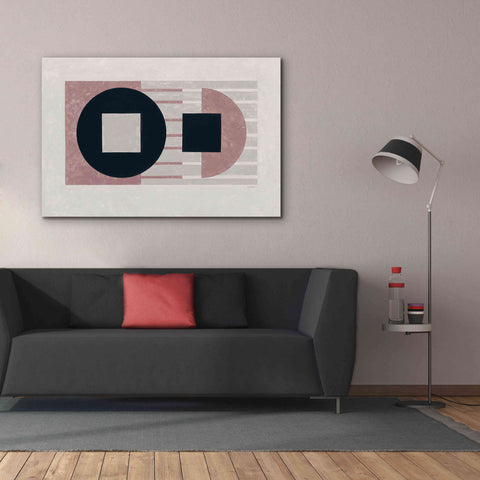 Image of 'Laterally Speaking Mauve' by Mike Schick, Giclee Canvas Wall Art,60 x 40