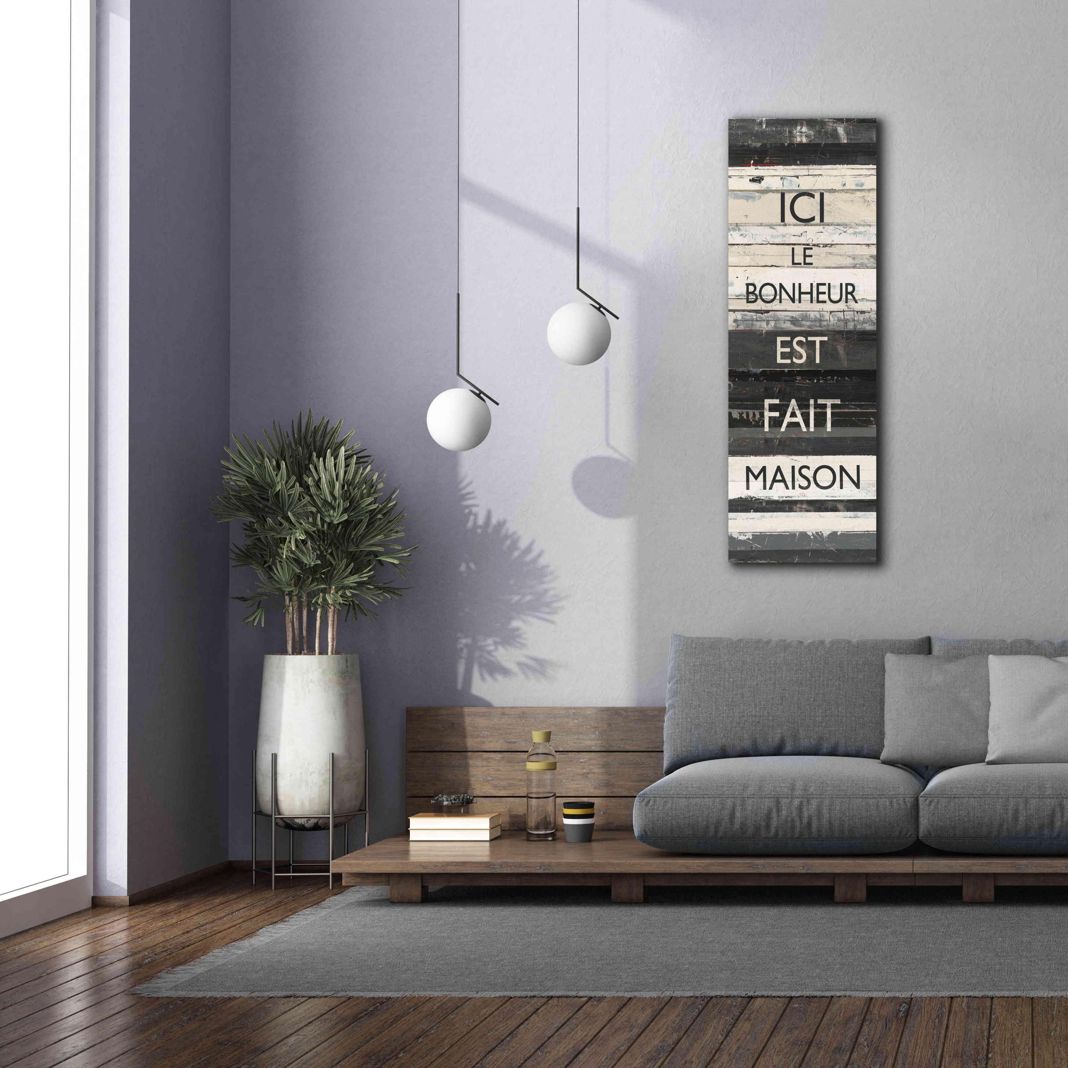 'Zephyr Quote IV' by Mike Schick, Giclee Canvas Wall Art,20 x 60