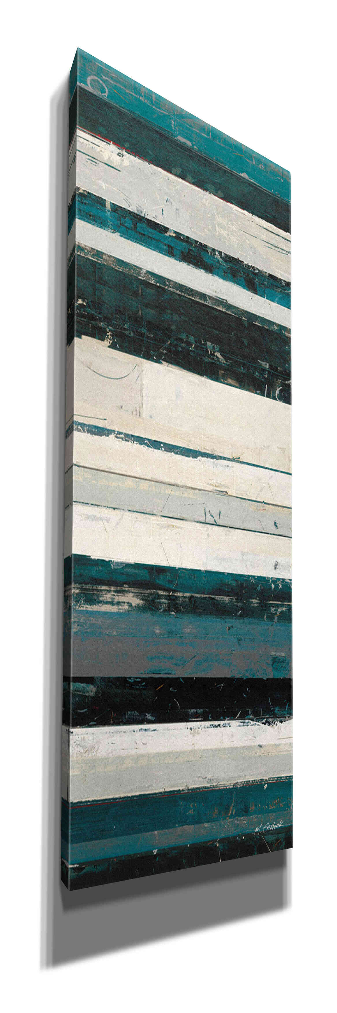 'Blue Zephyr IV' by Mike Schick, Giclee Canvas Wall Art