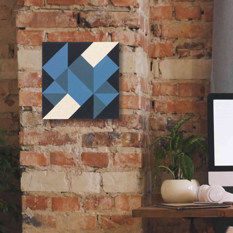 Image of 'Triangles I' by Mike Schick, Giclee Canvas Wall Art,12x12