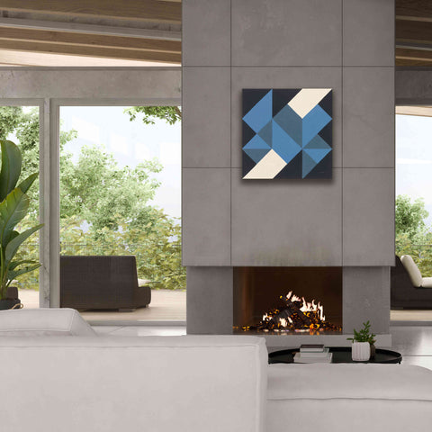 Image of 'Triangles I' by Mike Schick, Giclee Canvas Wall Art,26x26