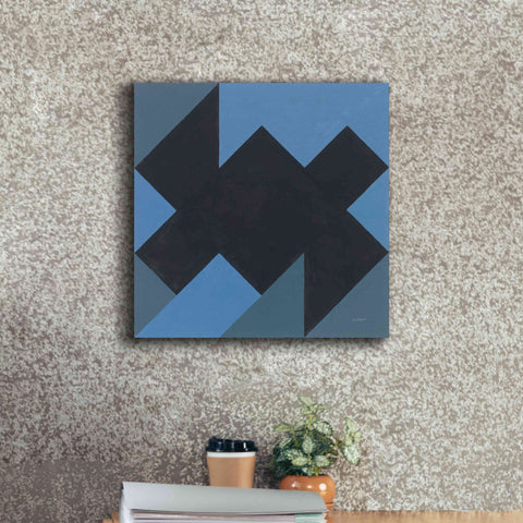 Image of 'Triangles II' by Mike Schick, Giclee Canvas Wall Art,18x18