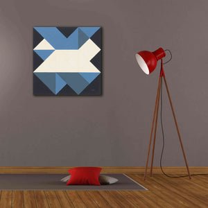 'Triangles III' by Mike Schick, Giclee Canvas Wall Art,26x26