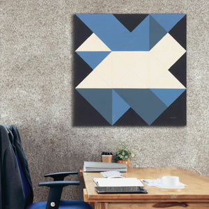 'Triangles III' by Mike Schick, Giclee Canvas Wall Art,37x37