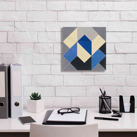 Image of 'Triangles IV' by Mike Schick, Giclee Canvas Wall Art,12x12