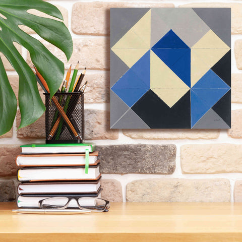 Image of 'Triangles IV' by Mike Schick, Giclee Canvas Wall Art,12x12