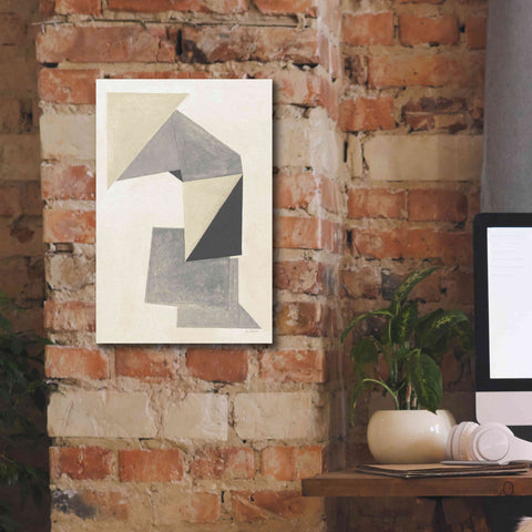 Image of 'Paper Trail Neutral' by Mike Schick, Giclee Canvas Wall Art,12 x 18