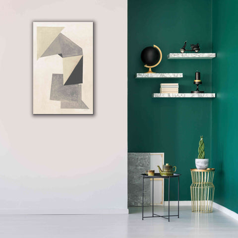 Image of 'Paper Trail Neutral' by Mike Schick, Giclee Canvas Wall Art,26 x 40