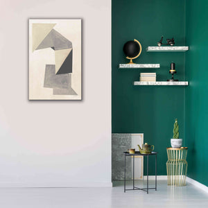 'Paper Trail Neutral' by Mike Schick, Giclee Canvas Wall Art,26 x 40