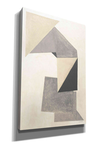 Image of 'Paper Trail Neutral' by Mike Schick, Giclee Canvas Wall Art