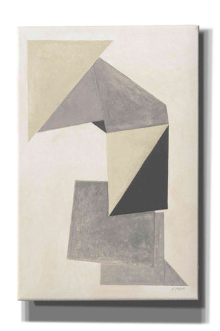 Image of 'Paper Trail Neutral' by Mike Schick, Giclee Canvas Wall Art