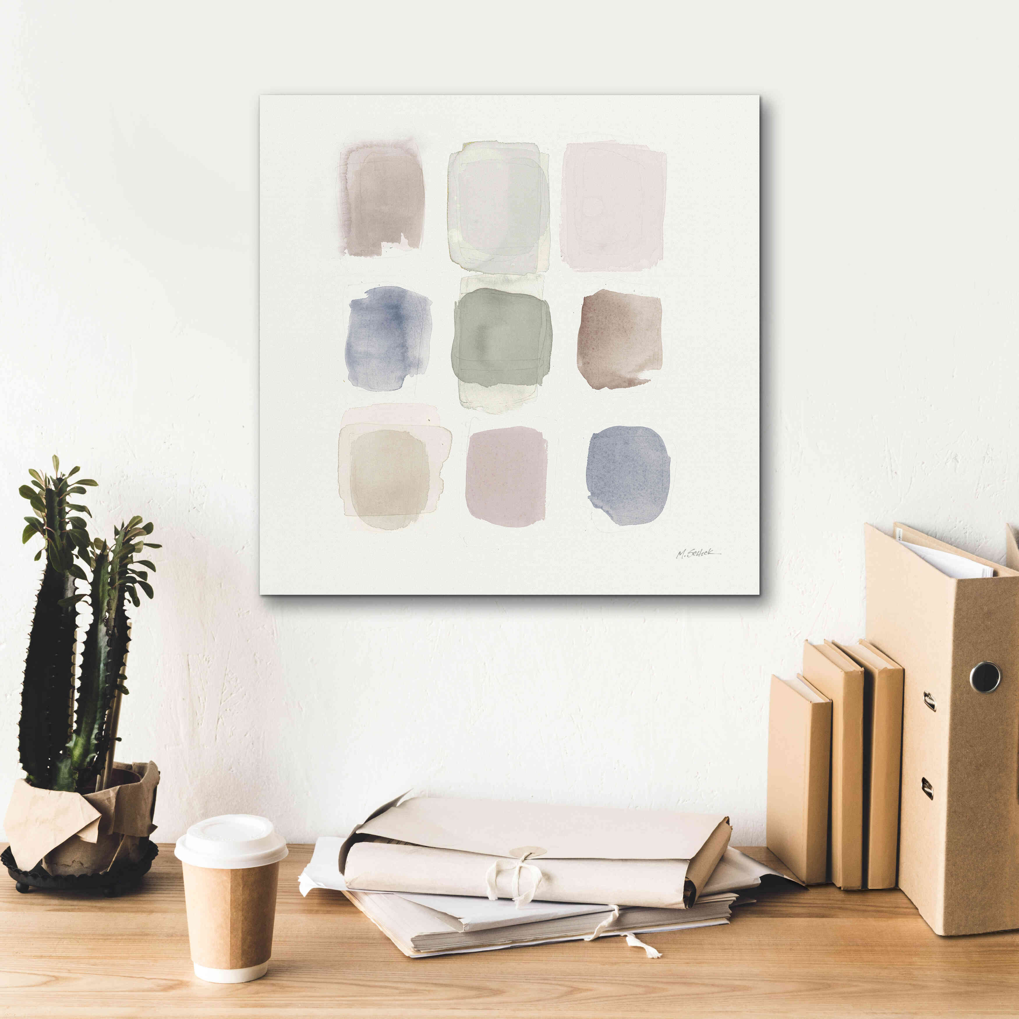 'Natural Haze' by Mike Schick, Giclee Canvas Wall Art,18x18