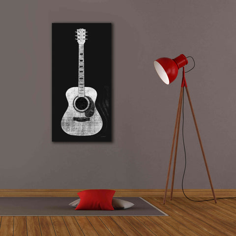Image of 'Garage Band II Wb' by Mike Schick, Giclee Canvas Wall Art,20 x 40