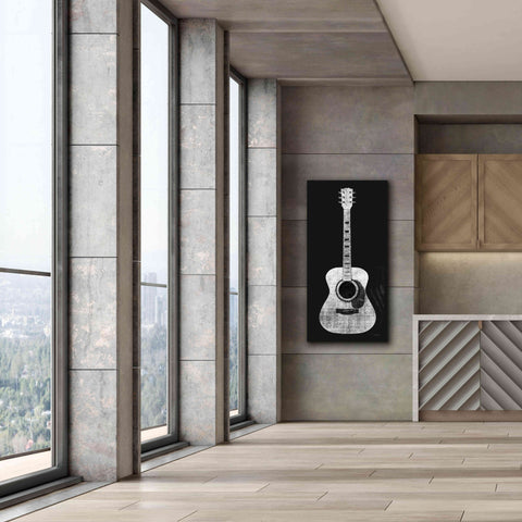 Image of 'Garage Band II Wb' by Mike Schick, Giclee Canvas Wall Art,30 x 60