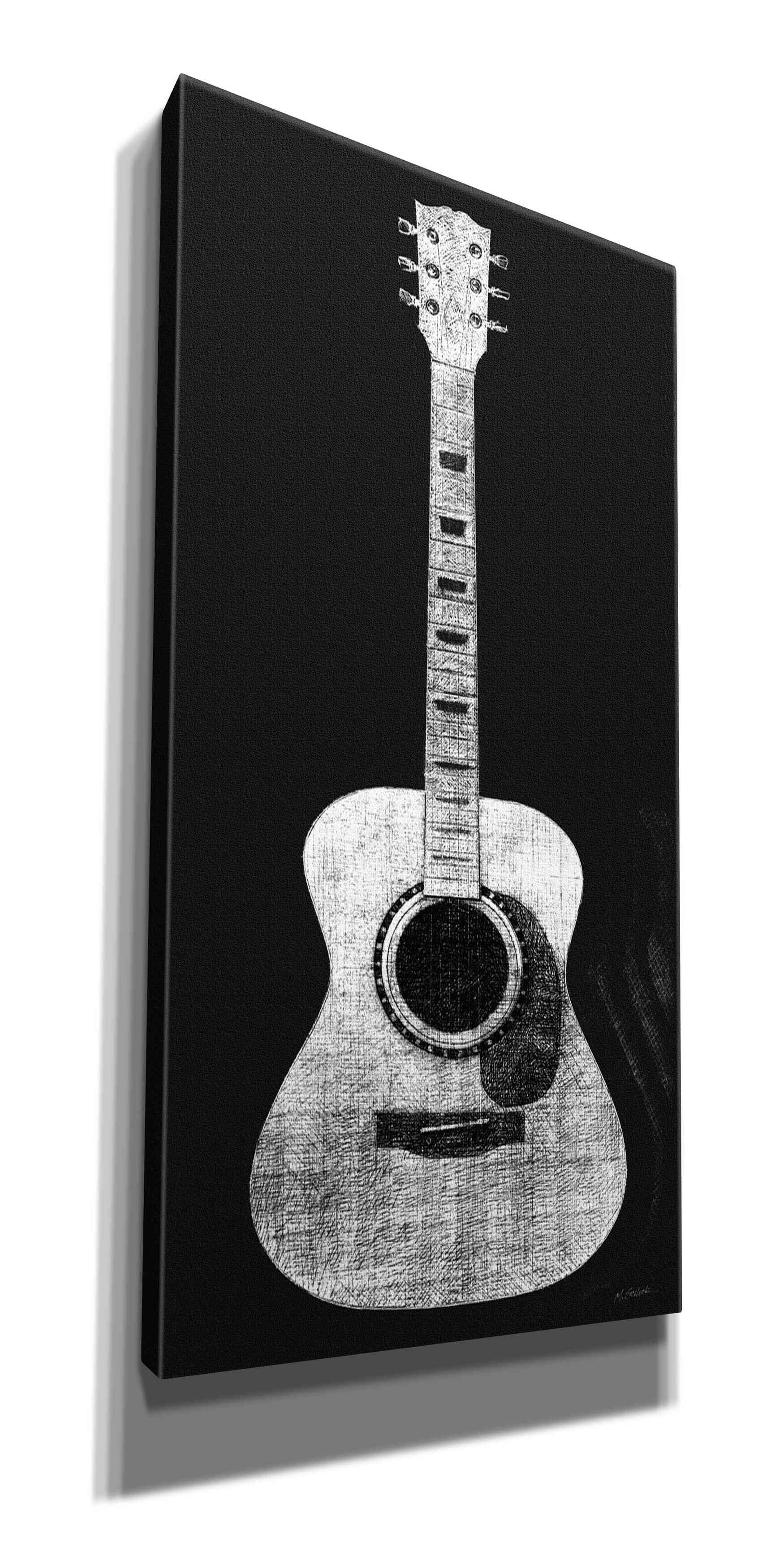 'Garage Band II Wb' by Mike Schick, Giclee Canvas Wall Art