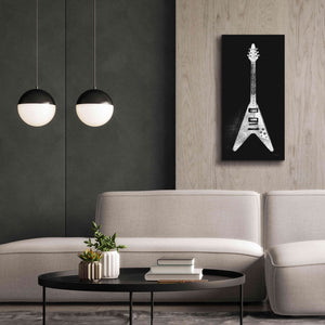 'Garage Band III Wb' by Mike Schick, Giclee Canvas Wall Art,20 x 40
