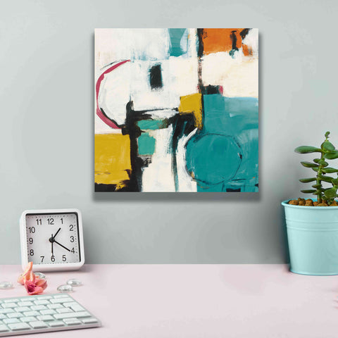 Image of 'Catalina II Pink' by Mike Schick, Giclee Canvas Wall Art,12x12