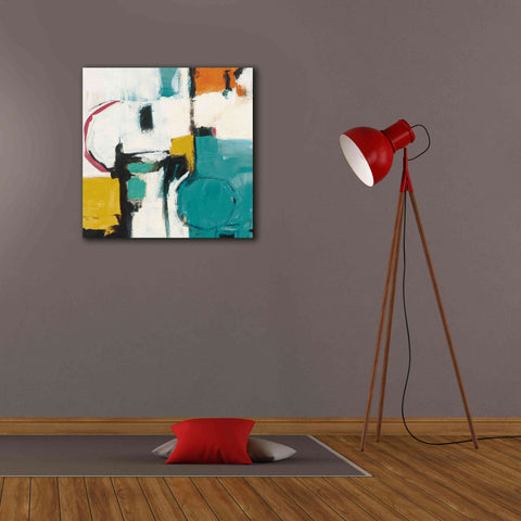 Image of 'Catalina II Pink' by Mike Schick, Giclee Canvas Wall Art,26x26