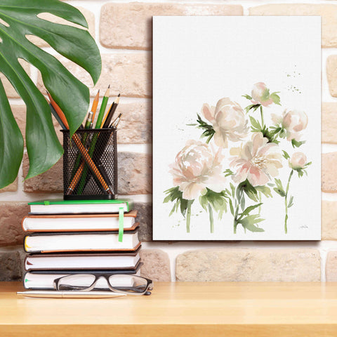 Image of 'Peonies I' by Katrina Pete, Giclee Canvas Wall Art,12x16