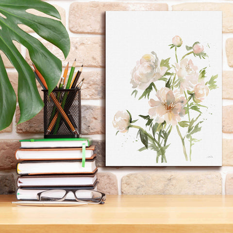 Image of 'Peonies II' by Katrina Pete, Giclee Canvas Wall Art,12x16