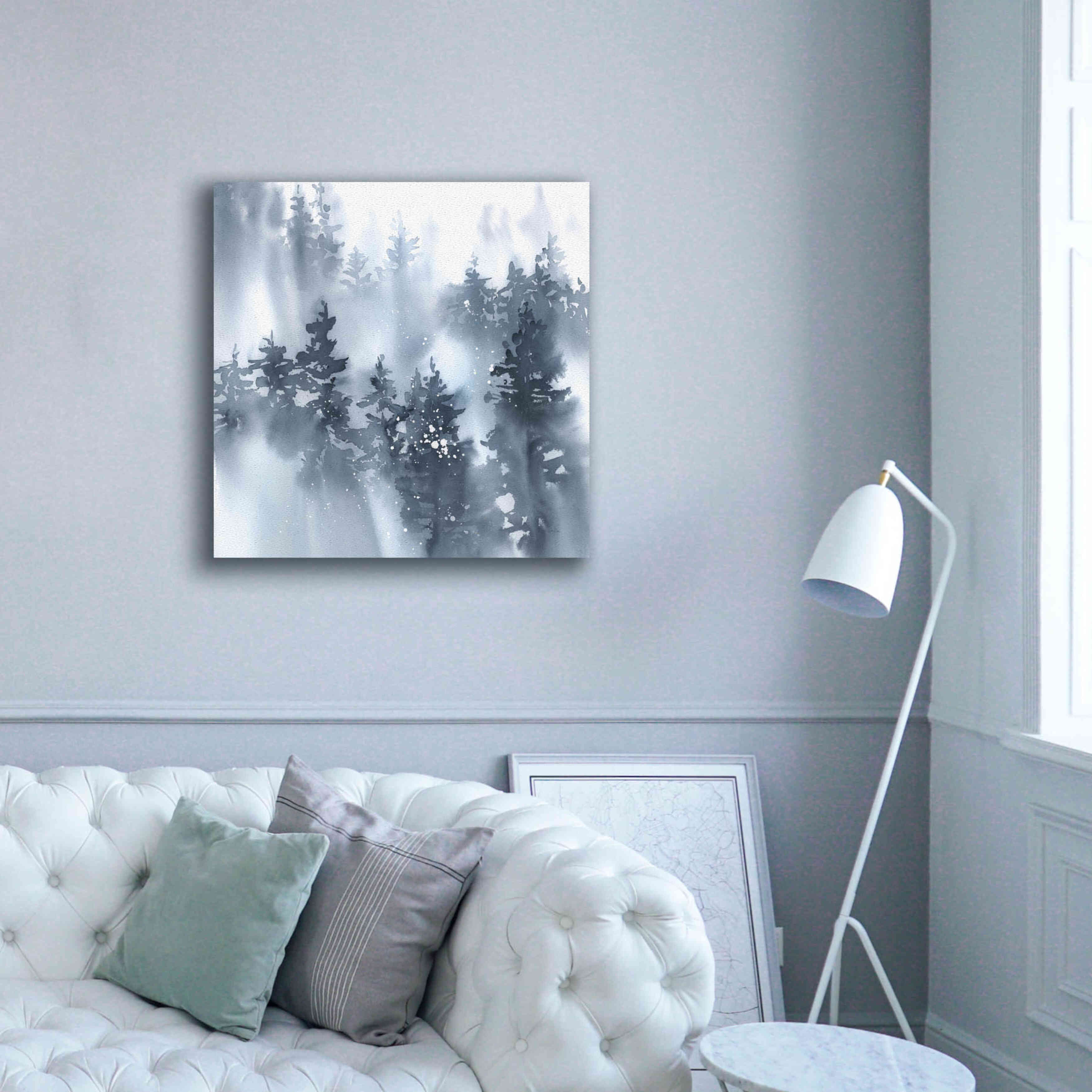 'Misty Forest I' by Katrina Pete, Giclee Canvas Wall Art,37x37