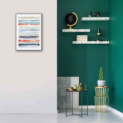 Image of 'Nautical Stripes' by Katrina Pete, Giclee Canvas Wall Art,18x26