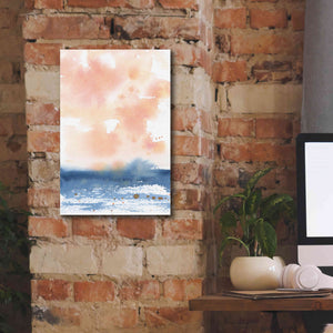 'Sunrise Seascape I' by Katrina Pete, Giclee Canvas Wall Art,12x18