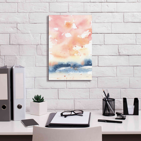 Image of 'Sunrise Seascape II' by Katrina Pete, Giclee Canvas Wall Art,12x18