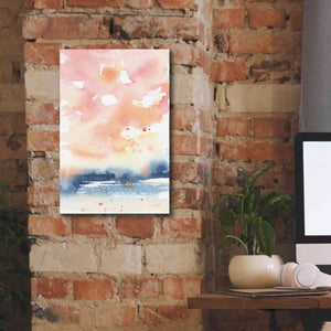'Sunrise Seascape II' by Katrina Pete, Giclee Canvas Wall Art,12x18