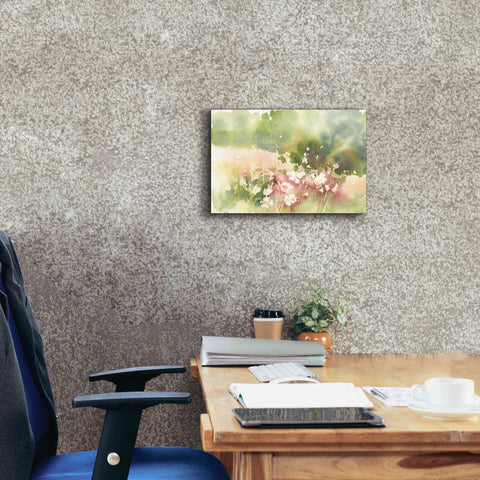 Image of 'Floral Field' by Katrina Pete, Giclee Canvas Wall Art,18x12