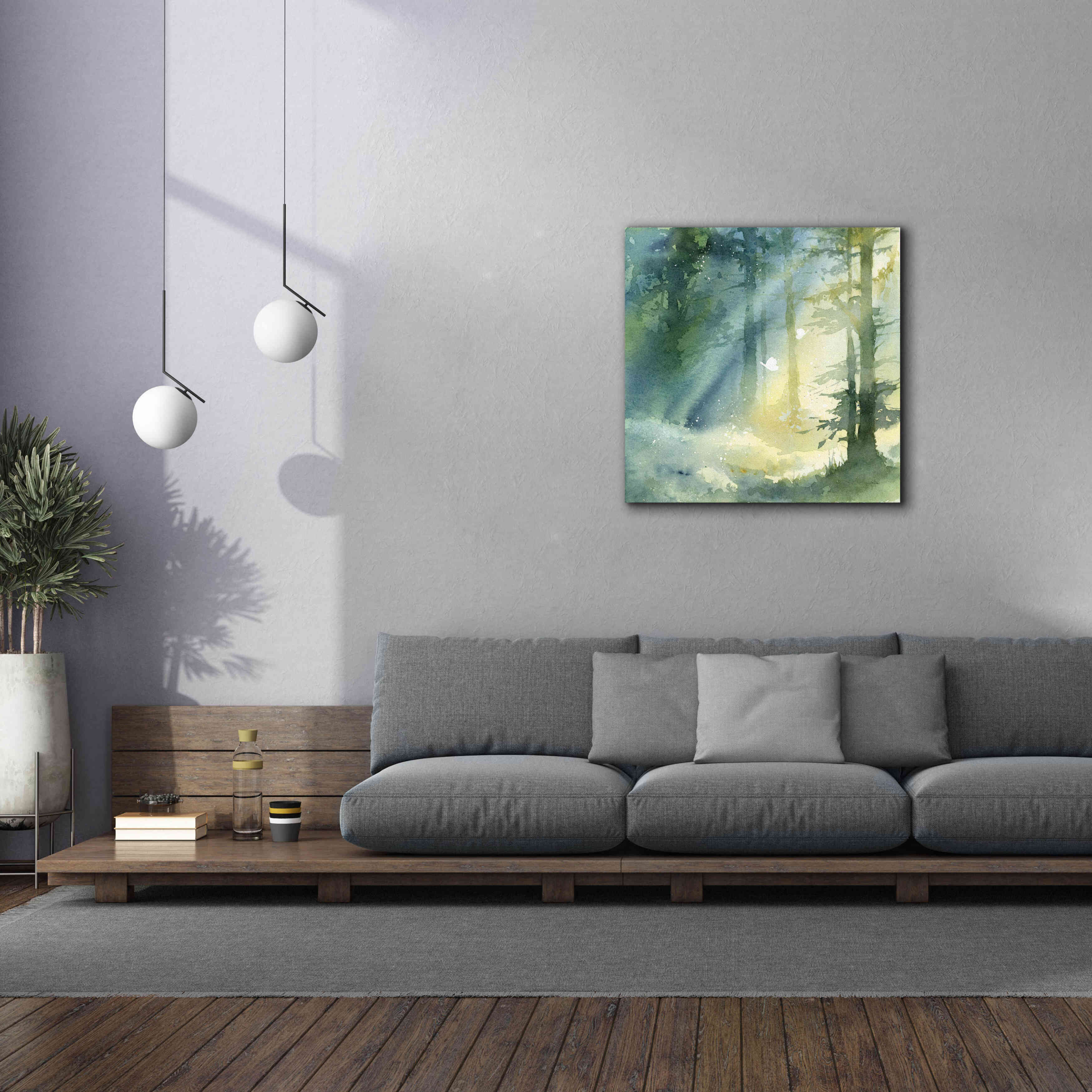 'Shady Grove' by Katrina Pete, Giclee Canvas Wall Art,37x37