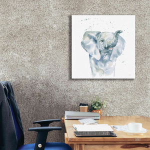'Baby Elephant' by Katrina Pete, Giclee Canvas Wall Art,26x26
