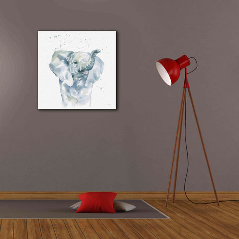 Image of 'Baby Elephant' by Katrina Pete, Giclee Canvas Wall Art,26x26