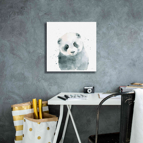 Image of 'Panda Cub' by Katrina Pete, Giclee Canvas Wall Art,18x18