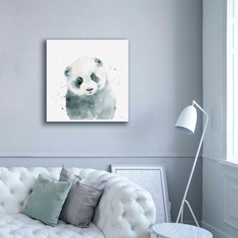 Image of 'Panda Cub' by Katrina Pete, Giclee Canvas Wall Art,37x37