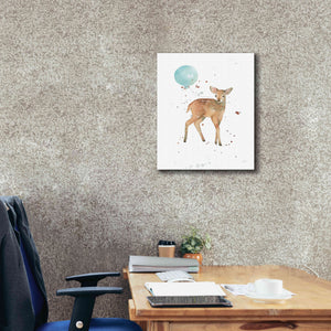 'Festive Fawn' by Katrina Pete, Giclee Canvas Wall Art,20x24