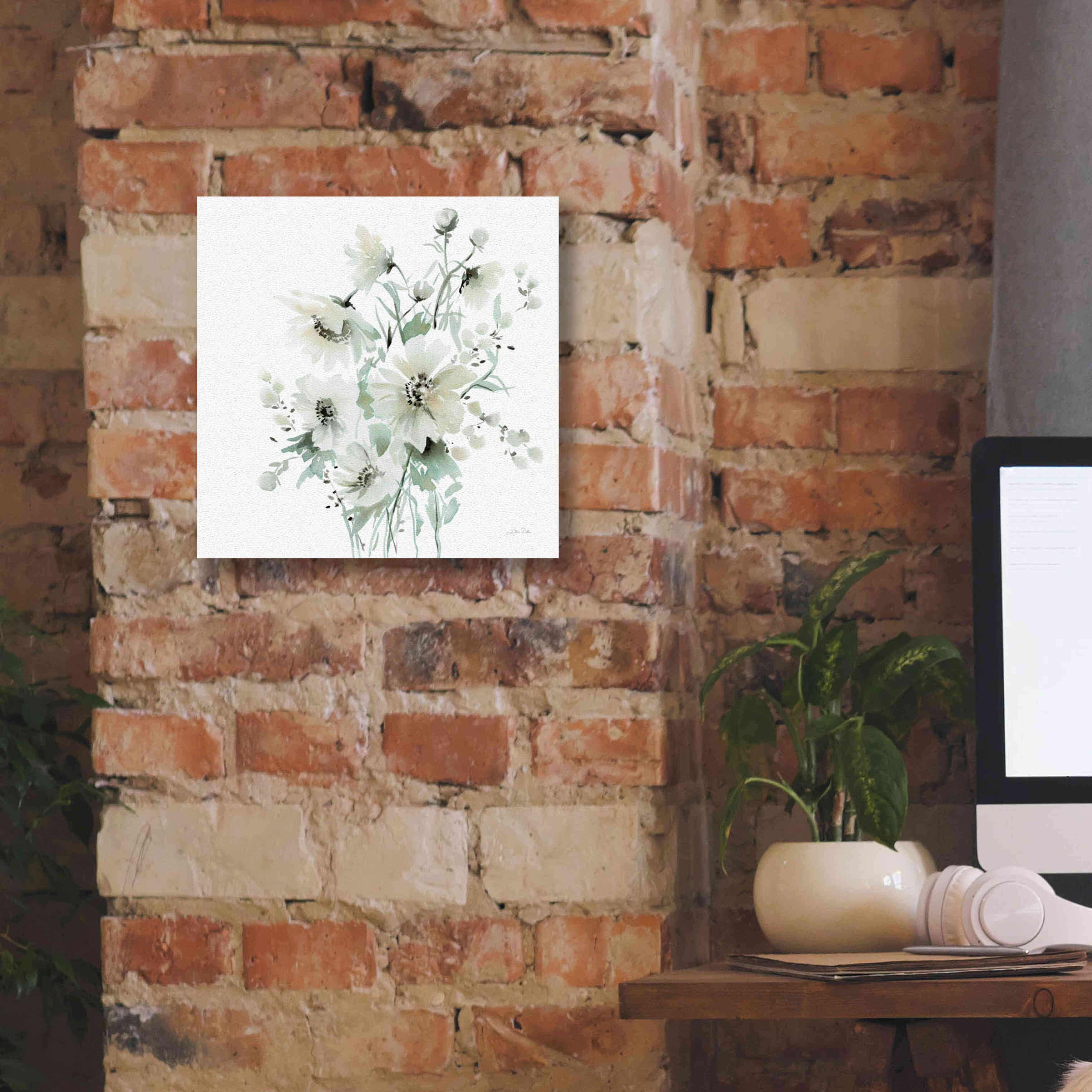'Secret Garden Bouquet I' by Katrina Pete, Giclee Canvas Wall Art,12x12