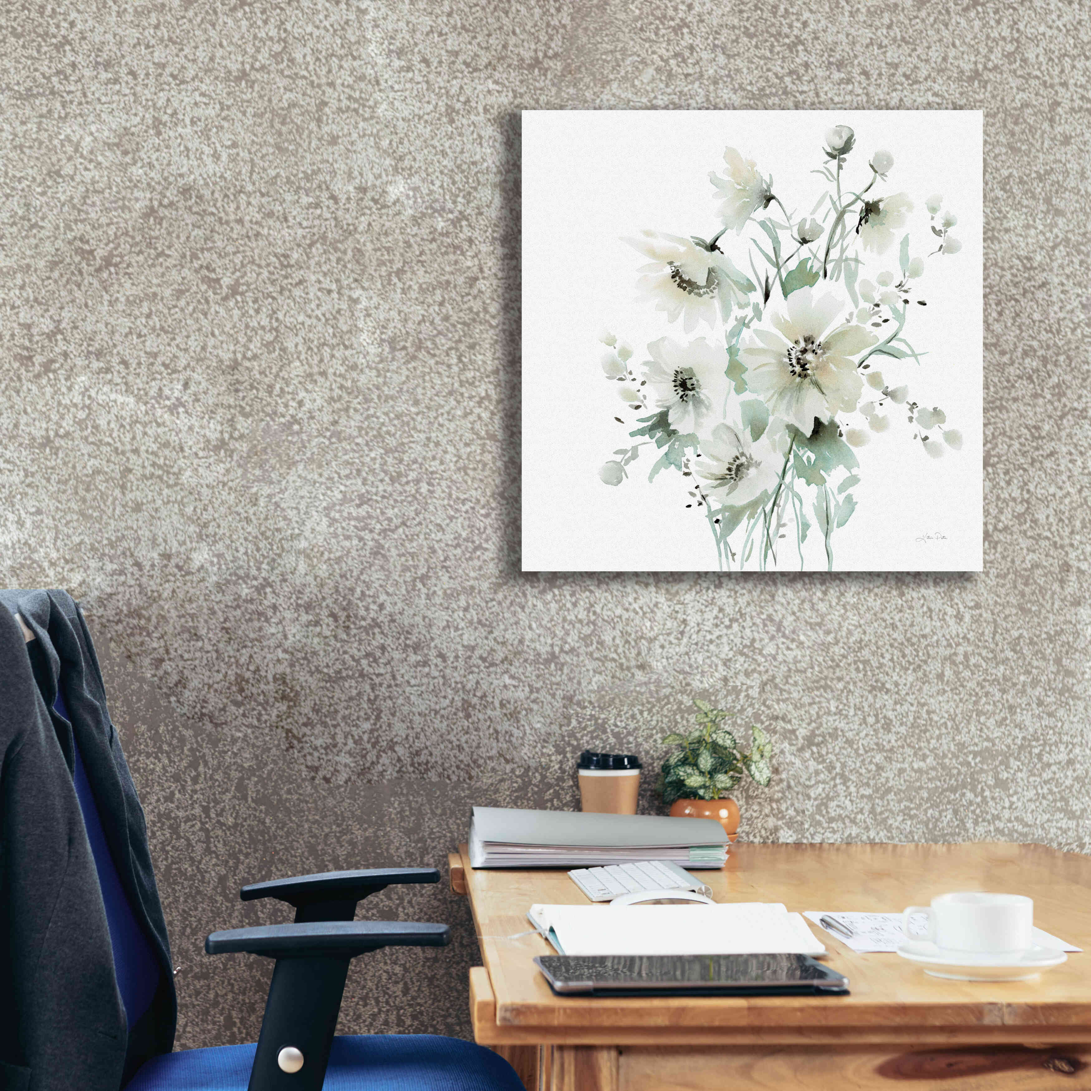 'Secret Garden Bouquet I' by Katrina Pete, Giclee Canvas Wall Art,26x26