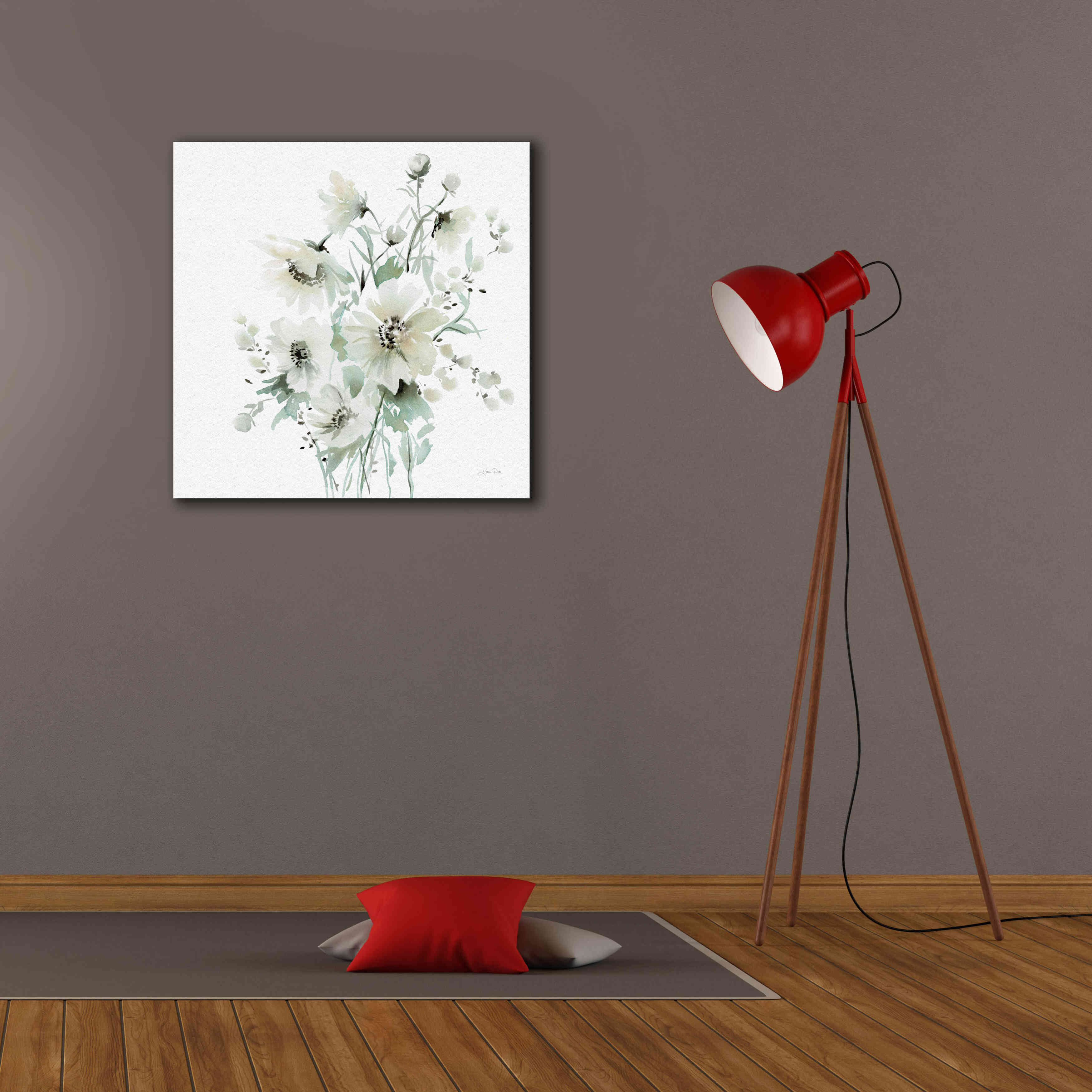 'Secret Garden Bouquet I' by Katrina Pete, Giclee Canvas Wall Art,26x26