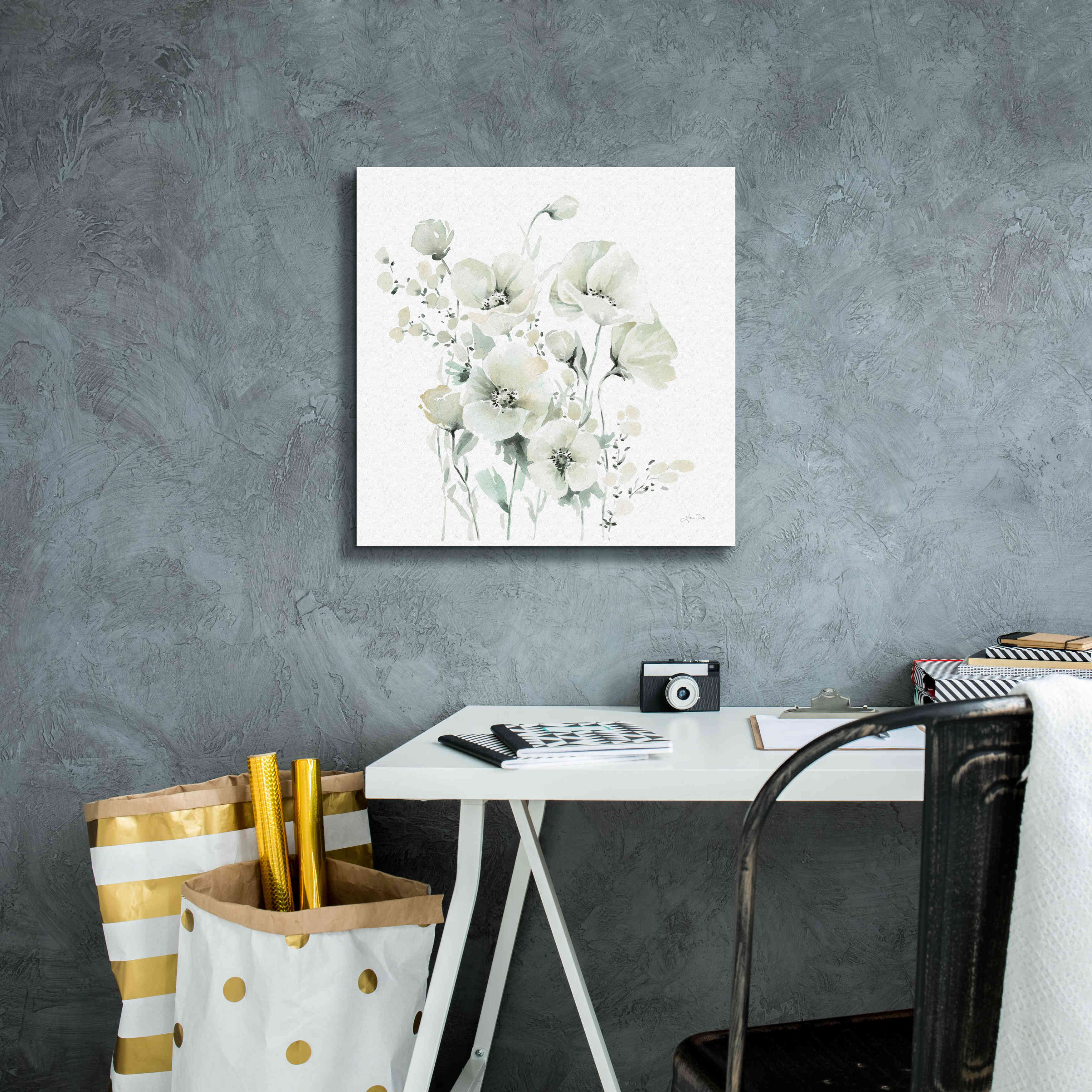 'Secret Garden Bouquet II' by Katrina Pete, Giclee Canvas Wall Art,18x18