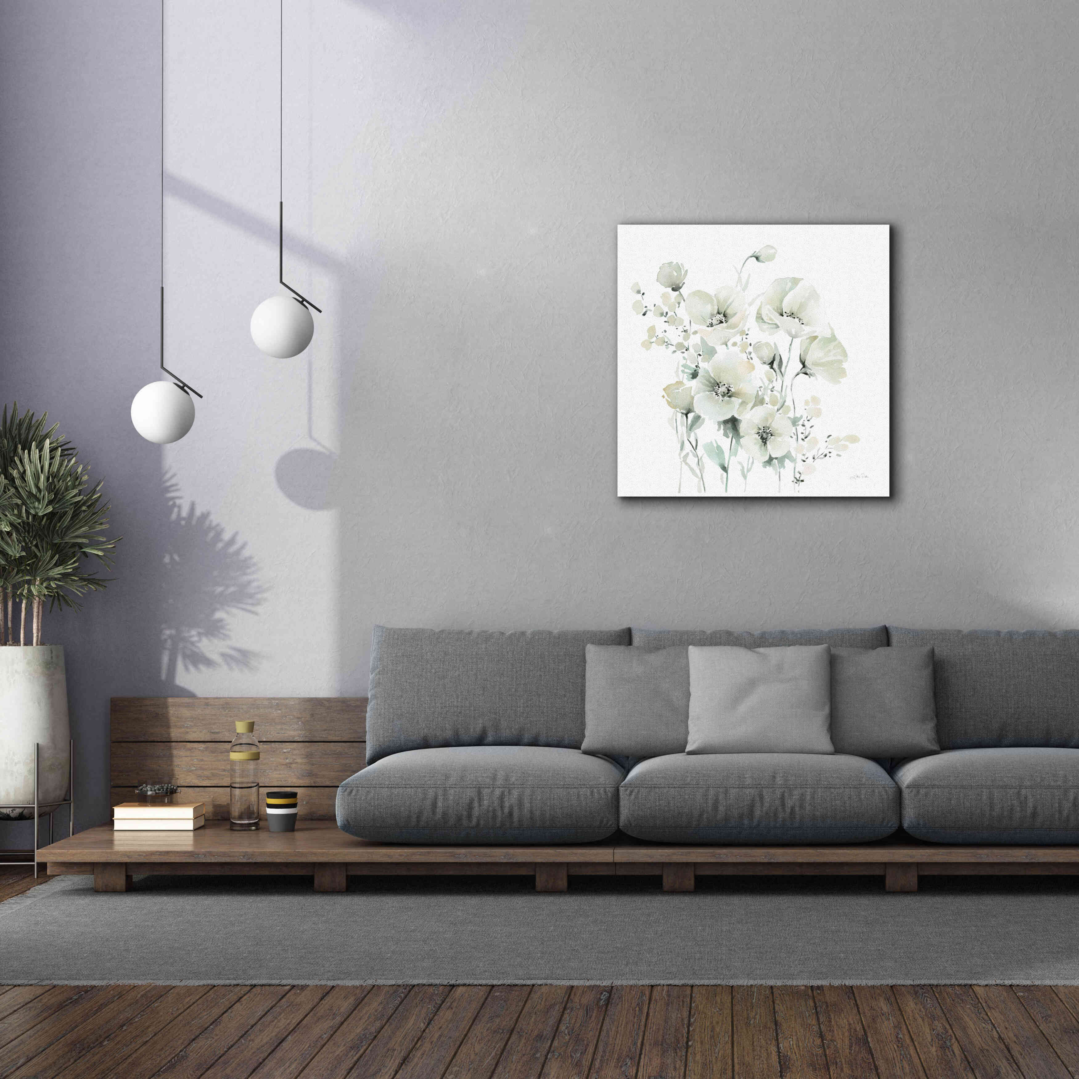 'Secret Garden Bouquet II' by Katrina Pete, Giclee Canvas Wall Art,37x37