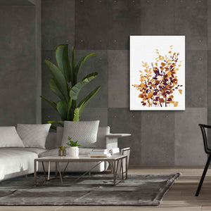 'Brown Botanicals' by Katrina Pete, Giclee Canvas Wall Art,40x54