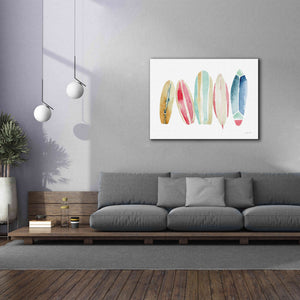 'Surfboards in a Row' by Katrina Pete, Giclee Canvas Wall Art,54x40