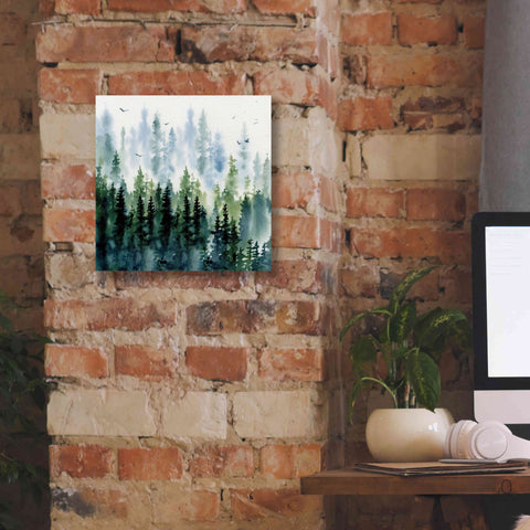 Image of 'Evening Treeline Sq' by Katrina Pete, Giclee Canvas Wall Art,12x12