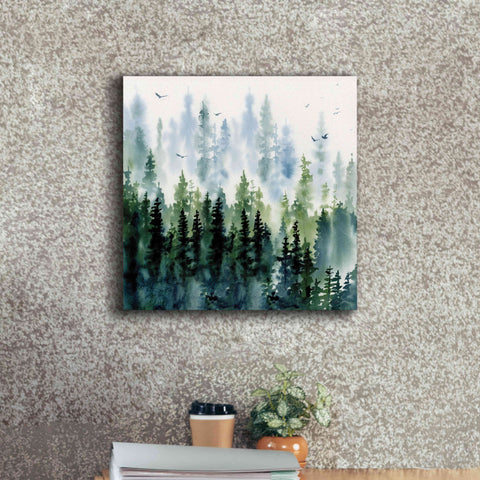 Image of 'Evening Treeline Sq' by Katrina Pete, Giclee Canvas Wall Art,18x18