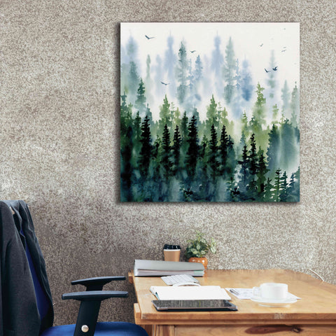 Image of 'Evening Treeline Sq' by Katrina Pete, Giclee Canvas Wall Art,37x37