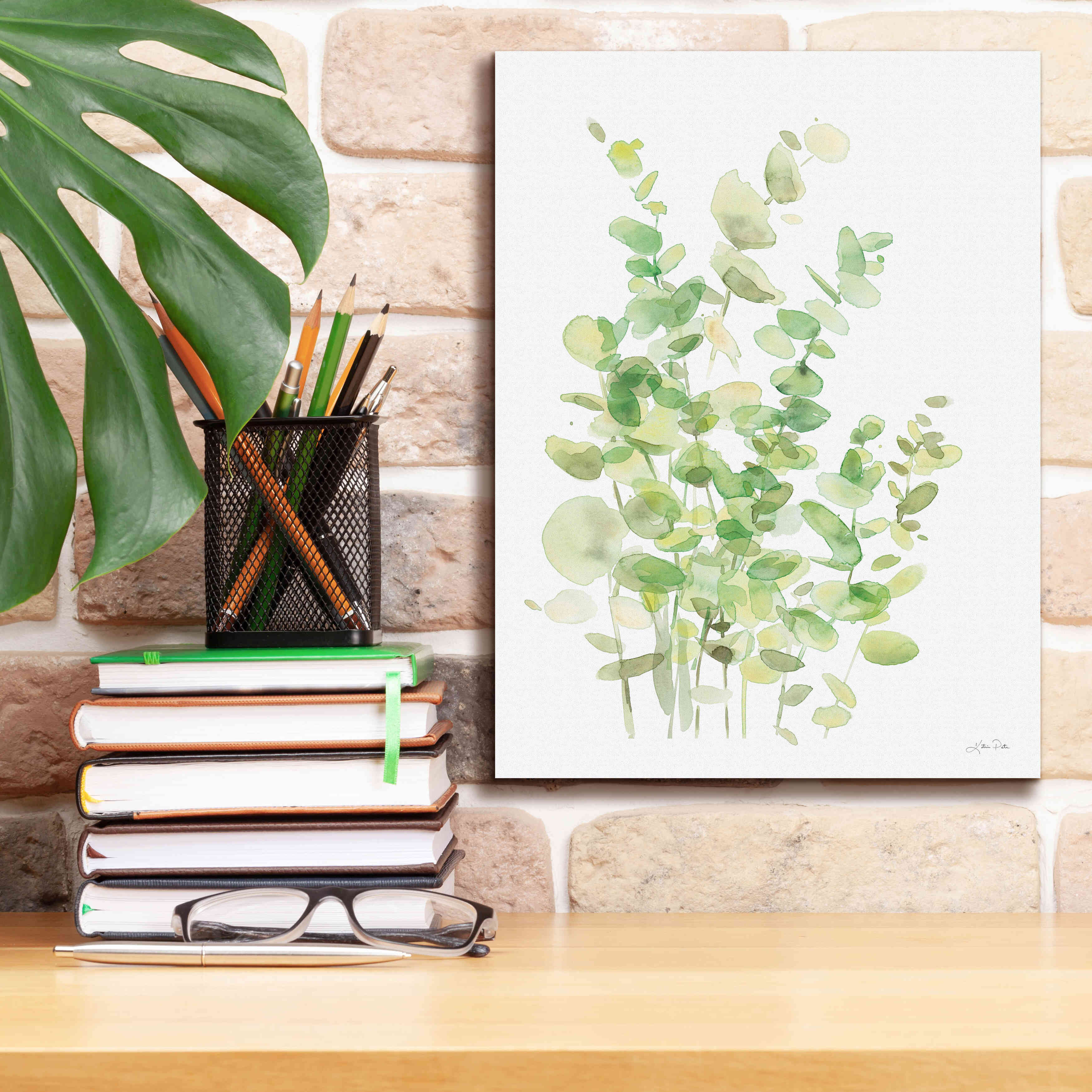 'Eucalyptus III' by Katrina Pete, Giclee Canvas Wall Art,12x16